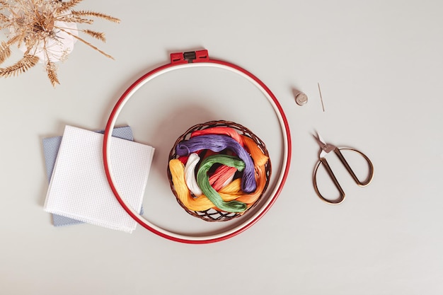 zestaw do haftowania